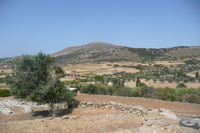Naxos Landschaft bei Sangri in der Nähe des Demet...