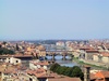 Florenz Hauptstadt der Toskana Blick vom Hügel Mic...